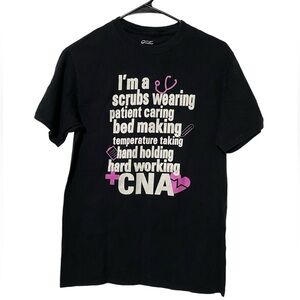 CNA Nurse Cotton Graphic T-Shirt